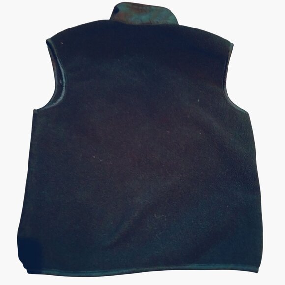 Steamboat Black Fleece Vest With Zippered Pockets Medium - Picture 2 of 7